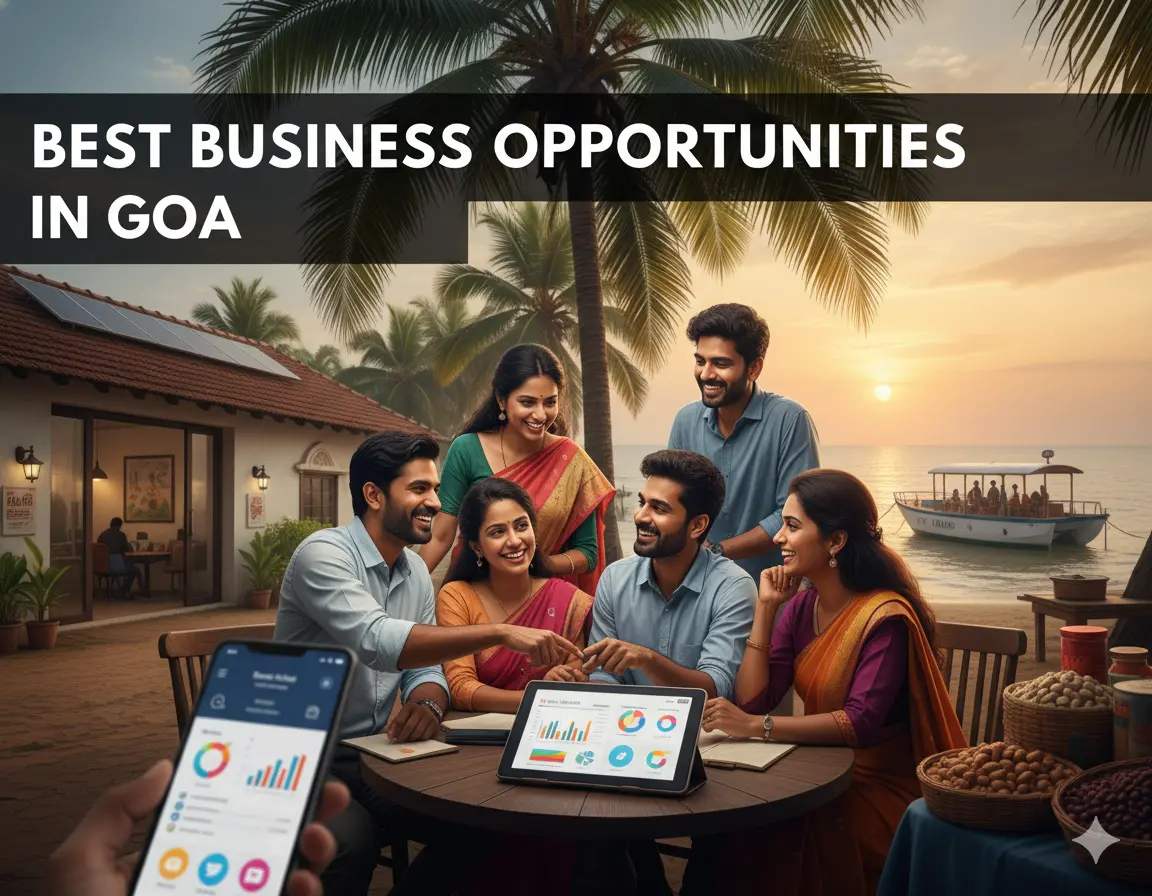 Best Business Opportunities in Goa - Identification and Selection of right Project, Thrust areas for Investment, Industry Startup and Entrepreneurship Projects 