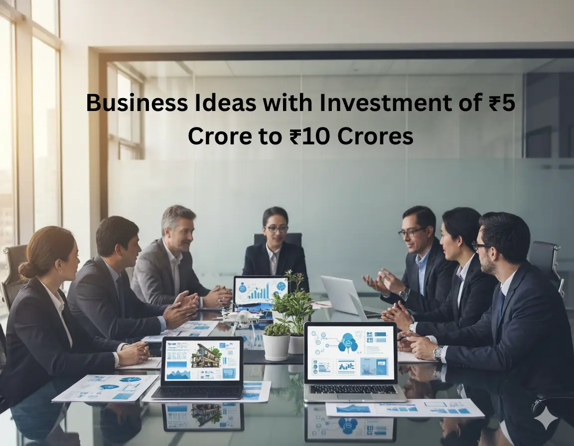 Business Ideas with Investment of 5 Crore to 10 Crores (Plant and Machinery): Selected Project Profiles for Entrepreneurs, Startups between 50 million to 100 million