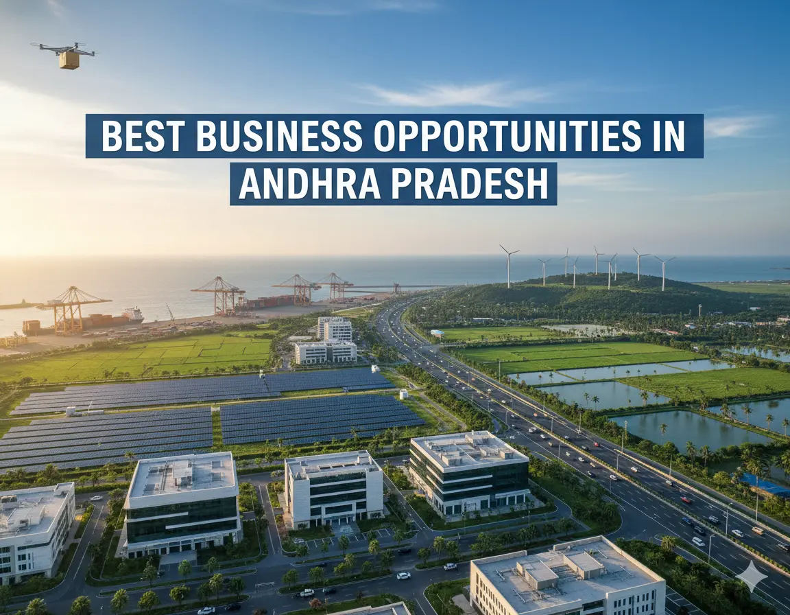 Best Business Opportunities in Andhra Pradesh - Identification and Selection of right Project, Thrust areas for Investment, Industry Startup and Entrepreneurship Projects