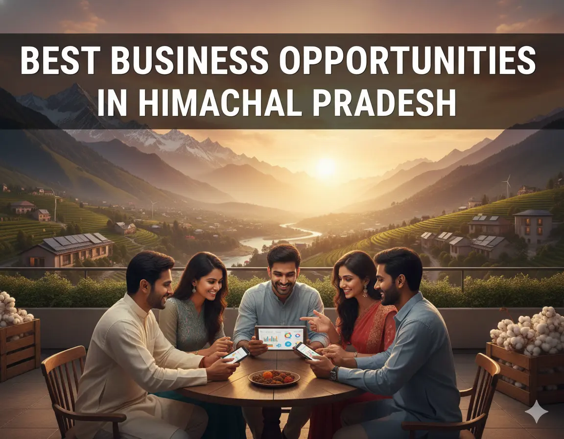Best Business Opportunities in Himachal Pradesh- Identification and Selection of right Project, Thrust areas for Investment, Industry Startup and Entrepreneurship Projects 