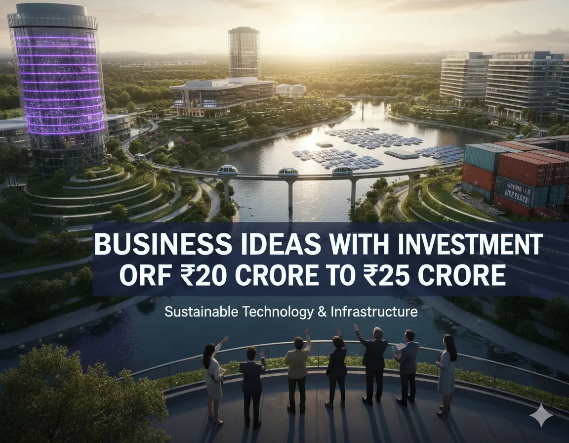 Business Ideas with Investment of 20 Crore to 25 Crores (Plant and Machinery): Selected Project Profiles for Entrepreneurs, Startups between 200 million to 250 million