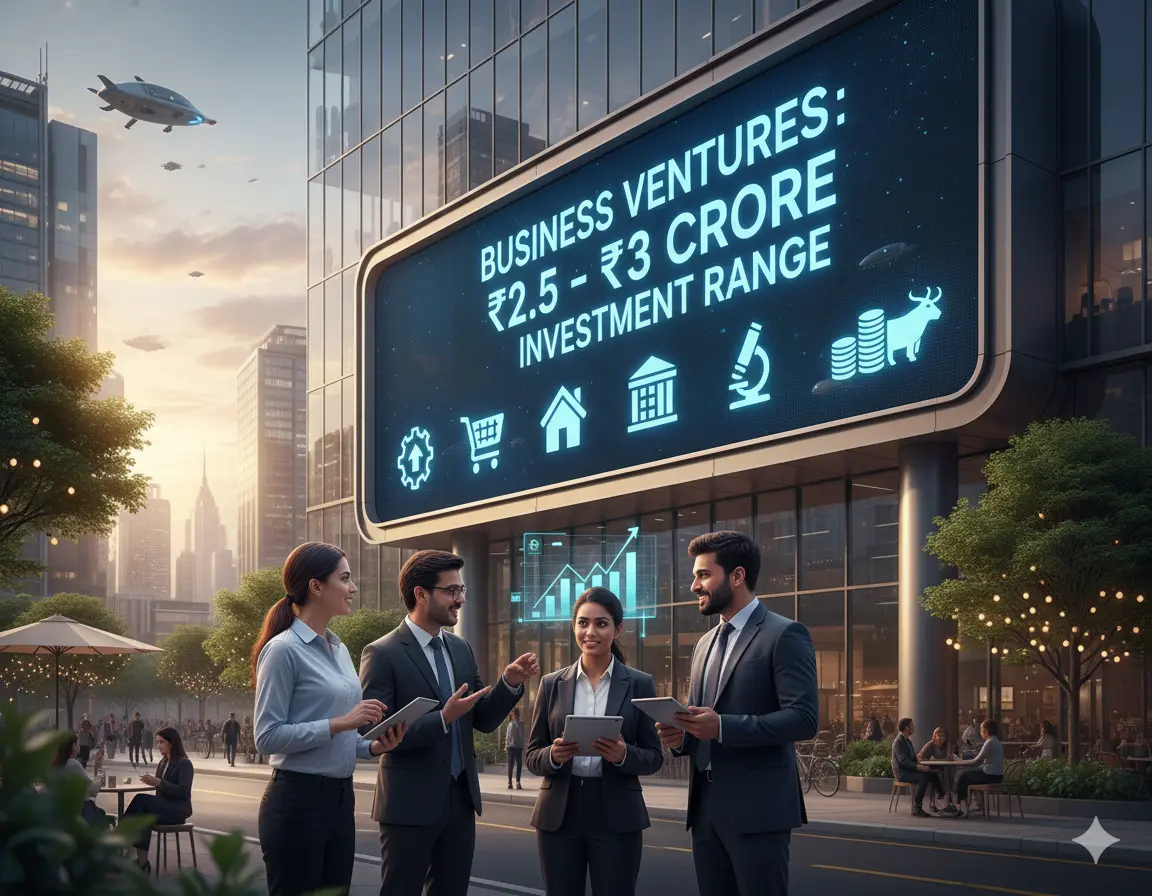 Business Ideas: 2.5 - 3 Crore (Plant and Machinery): Selected Project Profiles for Entrepreneurs, Startups