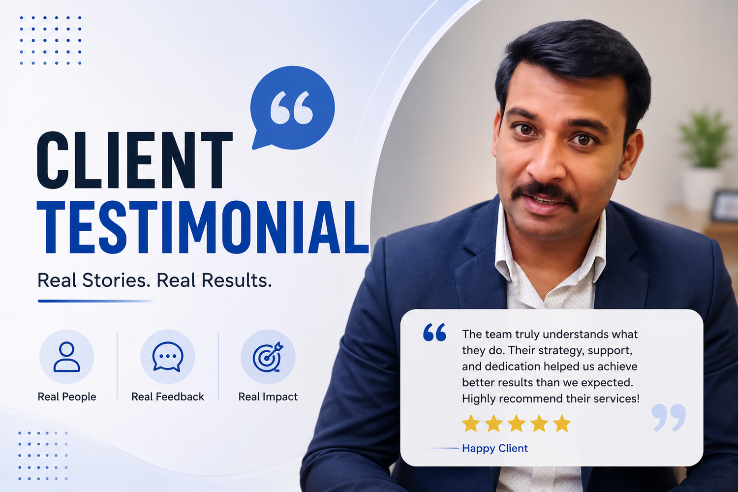 Client  Testimonial 